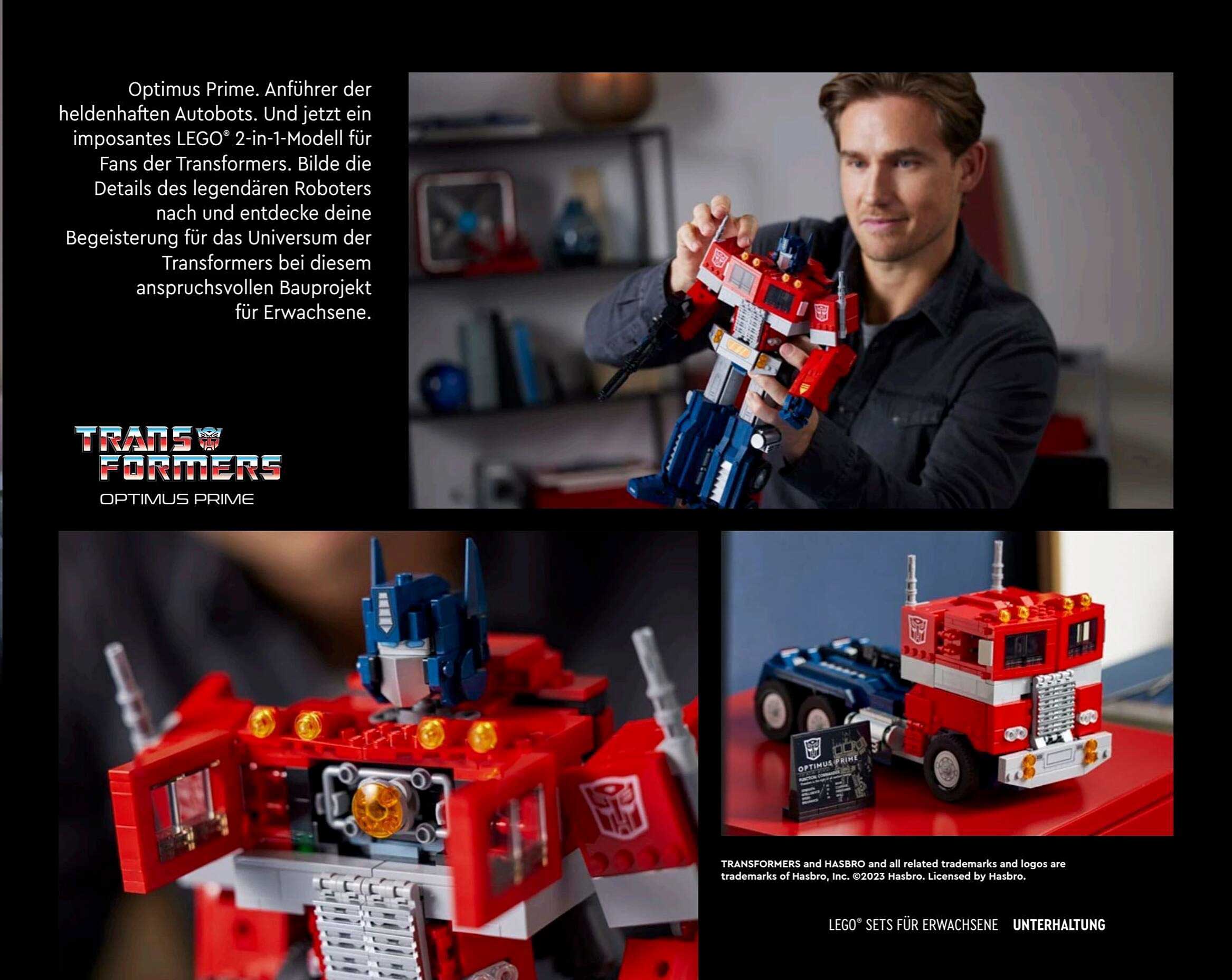 Lego Transformers Optimus Prime
