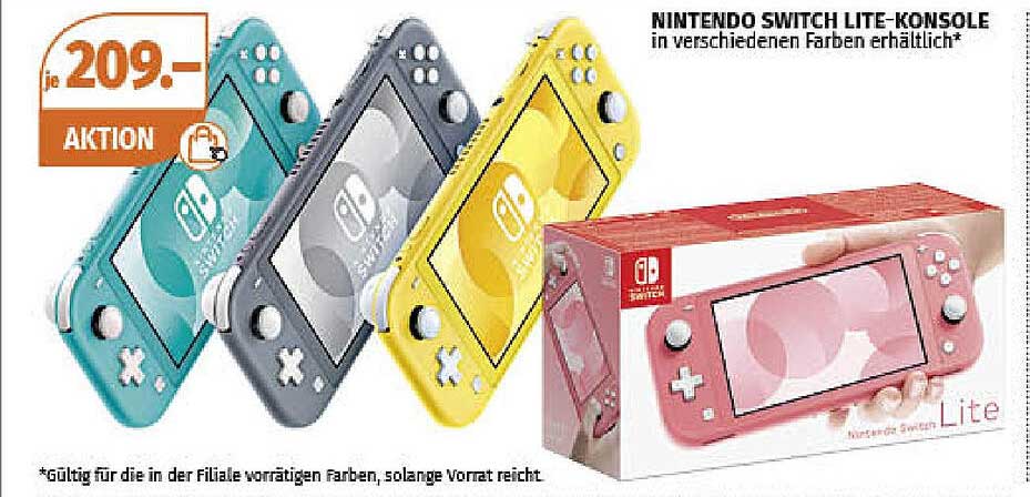 Nintendo Switch Lite Angebot