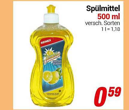 Spülmittel 500 Ml Angebot bei Centershop - 1Prospekte.de