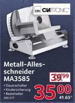 Selgros Ctc Ciatronic Metall-alles Schneider MA3585