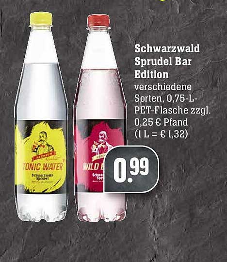 Schwarzwald Sprudel Apfelschorle Oder Apfel-cassis-schorle Angebot bei ...
