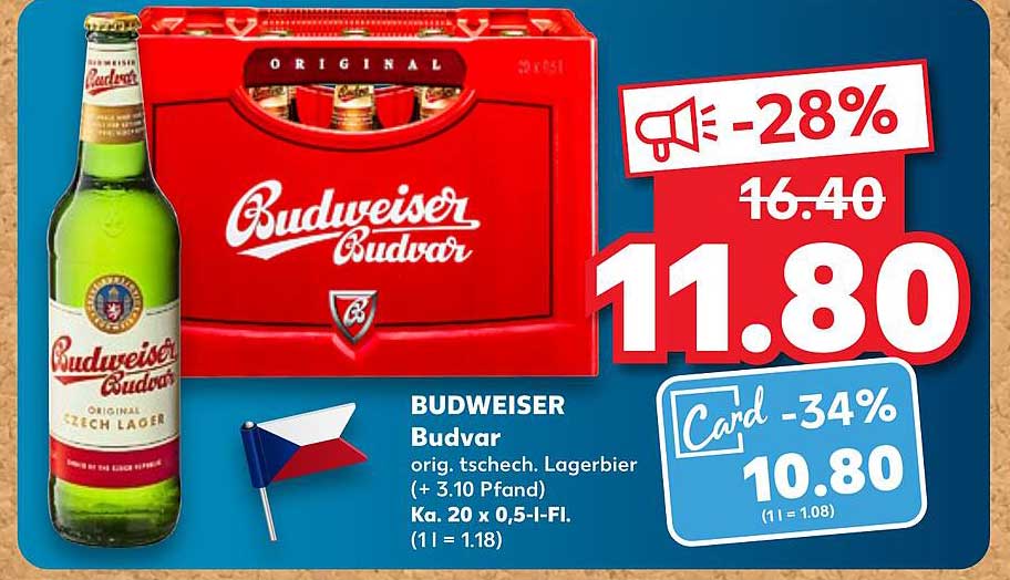 Budweiser Im Angebot