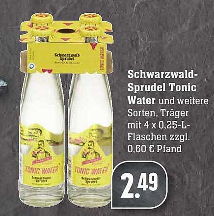 Schwarzwald-sprudel Tonic Water Angebot bei Scheck In Center