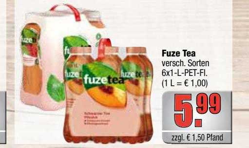 Fuze Tea Angebot bei Profi Getränke - 1Prospekte.de
