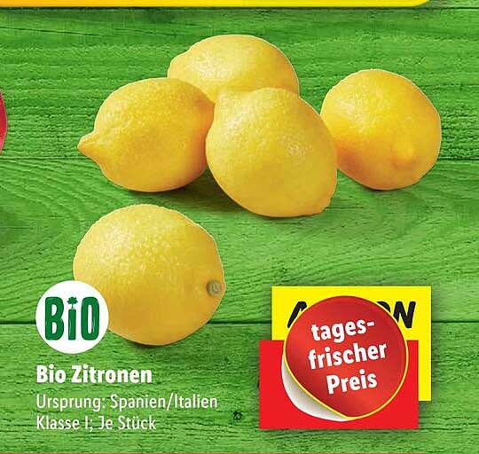 Bio Zitronen Oder Orangen Angebot bei Kupsch