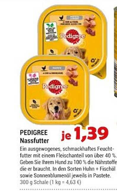 Pedigree Nassfutter Im Angebot