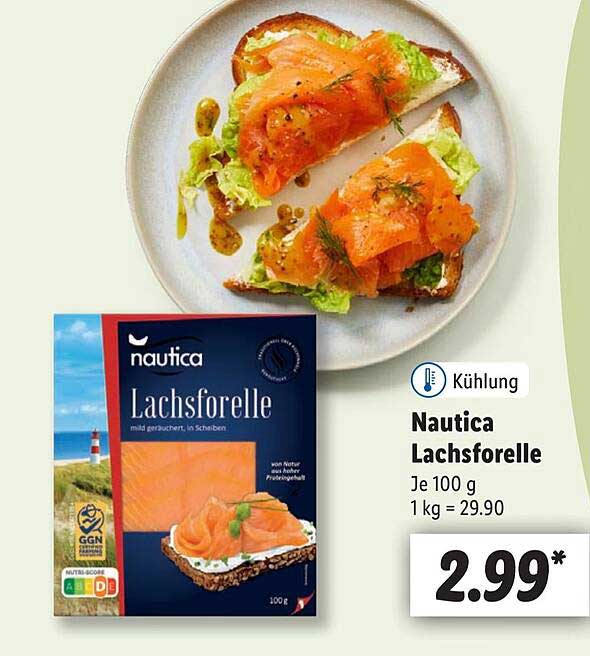 Nautica Lachsforelle Angebot bei Lidl - 1Prospekte.de