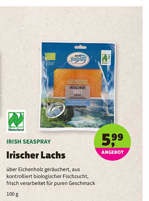 BioMarkt Irish Seaspray Irischer Lachs