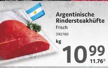 Selgros Argentinische Rindersteakhüfte