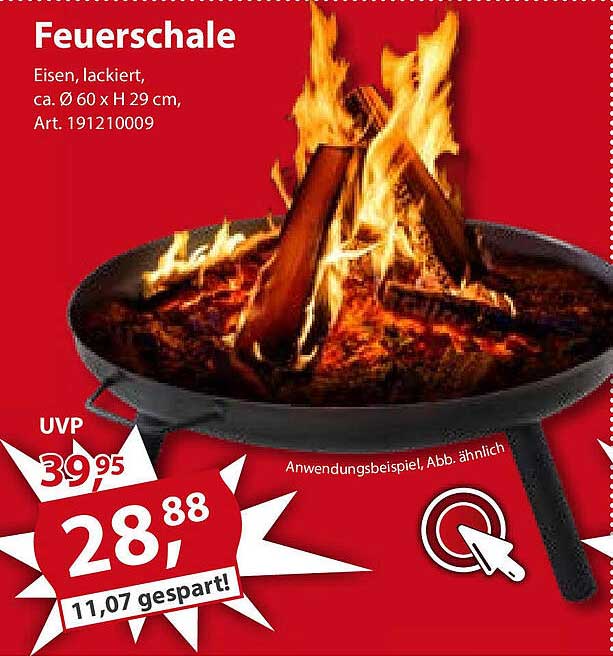 Feuerschale Angebot bei Sonderpreis Baumarkt 1Prospekte.de