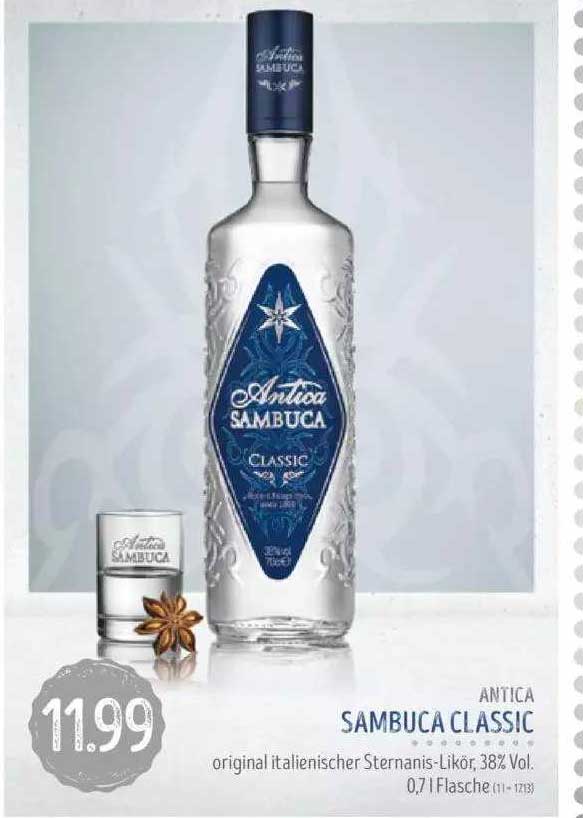 Simboka Antica Sambuca Classic Angebot bei Edeka Struve - 1Prospekte.de