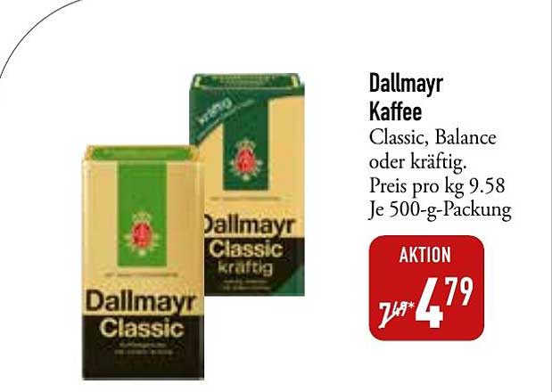 Dallmayr Gold Löslicher Kaffee Angebot bei Real