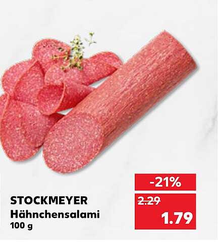 Kaufland Stockmeyer Hähnchensalami