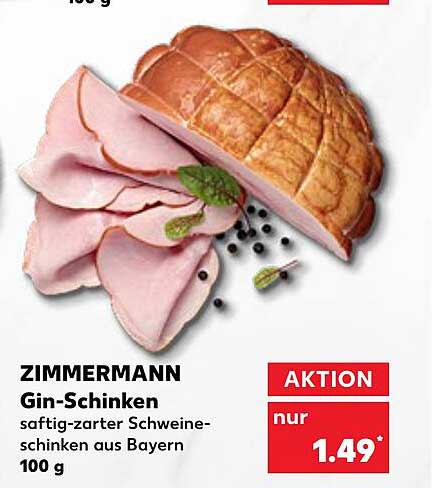 Kaufland Zimmermann Gin-schinken