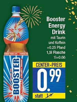 Booster Energy Drink Angebot bei E Center