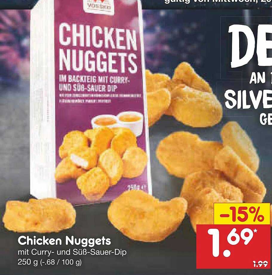 Chicken Nuggets Angebot bei Netto Marken Discount