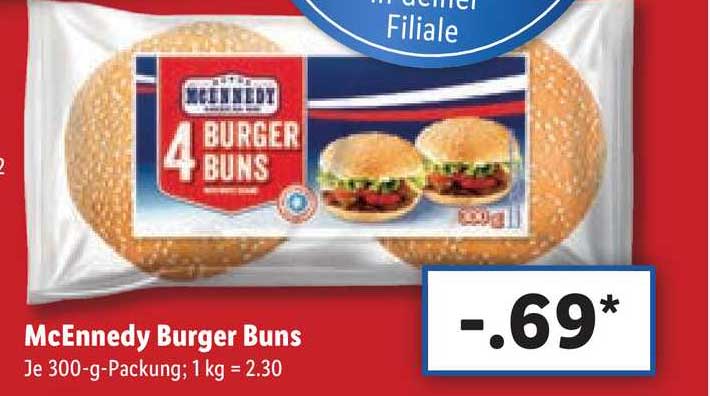 Mcennedy Burger Buns Angebot Bei Lidl 1Prospekte de Mcennedy Burger Buns Angebot Bei Lidl 1Prospekte de