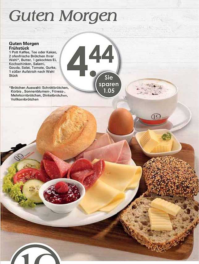 Guten Morgen Frühstück Angebot bei XXXLutz