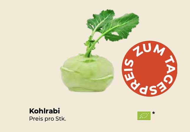 Pro Biomarkt Kohlrabi