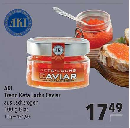 CITTI Markt Aki Trend Keta Lachs Caviar