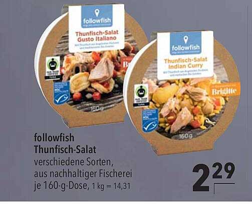 CITTI Markt Followfish Thunfisch-salat