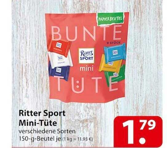 Famila Ritter Sport Mini-tüte