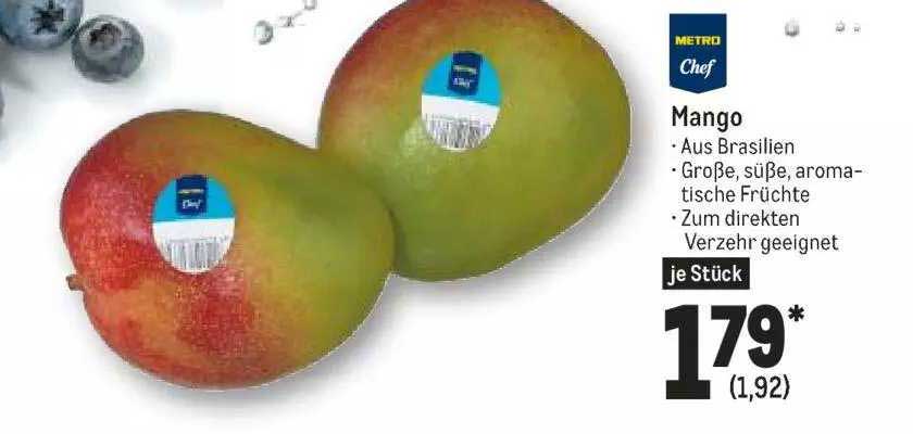 Mango Angebot bei METRO