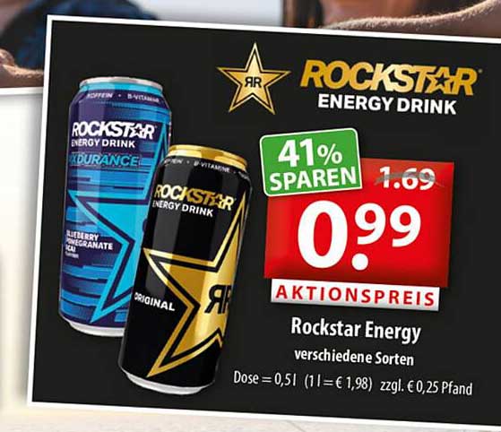 Getränkeland Rockstar Energy