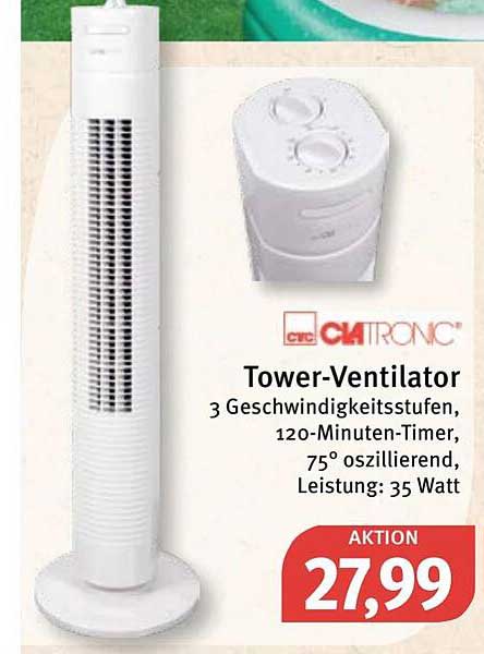 Feneberg Tower-ventilator Clatronc