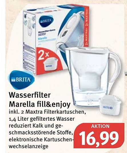Feneberg Wasserfilter Marella Fill&enjoy Brita