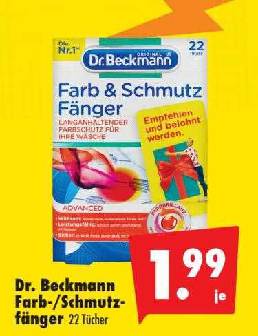 Mäc-Geiz Dr Beckmann Farb- Schmutzfänger