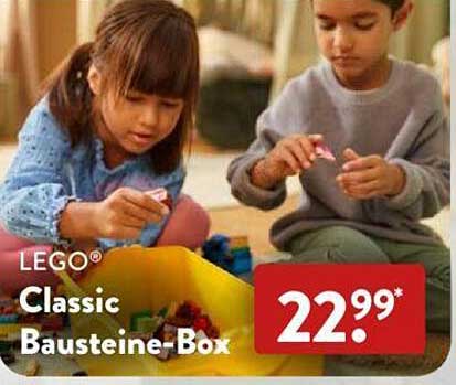 ALDI Nord Lego Classic Bausteine-box