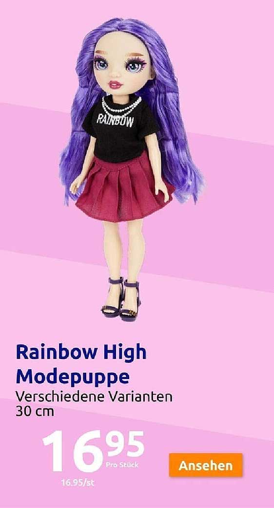 Rainbow High Modepuppe Angebot Bei Action 1Prospekte de