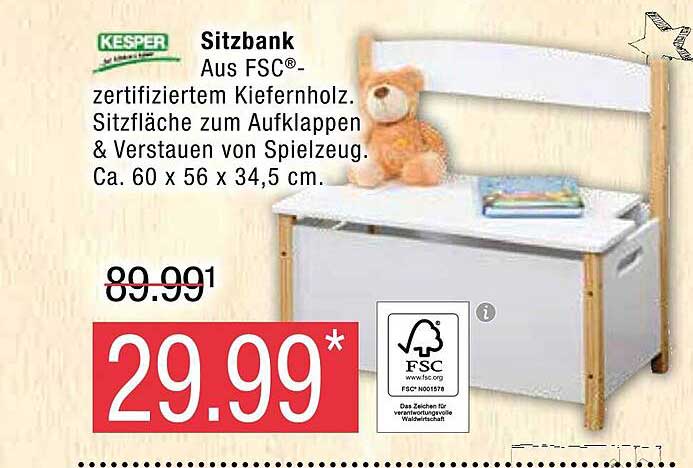 kesper sitzbank