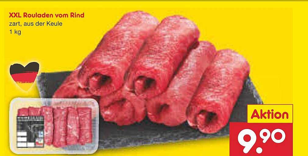 XXL Rouladen Vom Rind Angebot bei Netto Marken-Discount - 1Prospekte.de