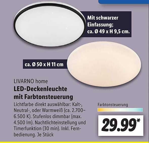 Fabelhafte Livarno Home Deckenleuchte Bild