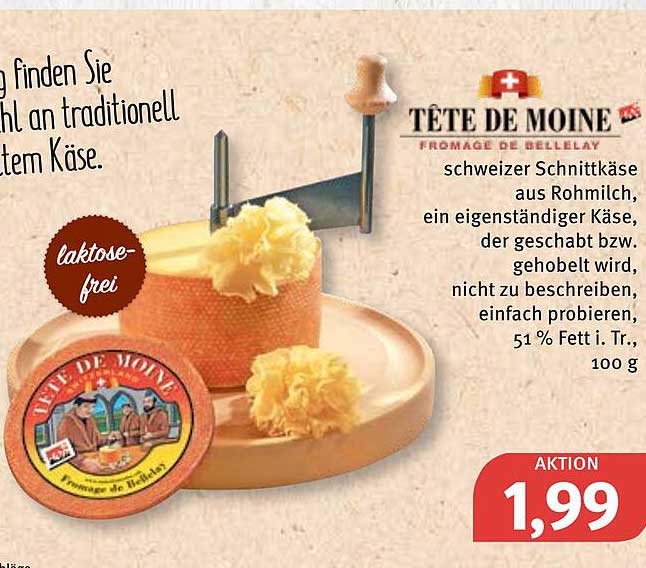 Switzerland Tête De Moine Fromage De Bellelay Angebot Bei Edeka Struve 