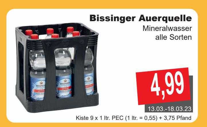 Getränke Göbel Bissinger Auerquelle Mineralwasser Alle Sorten