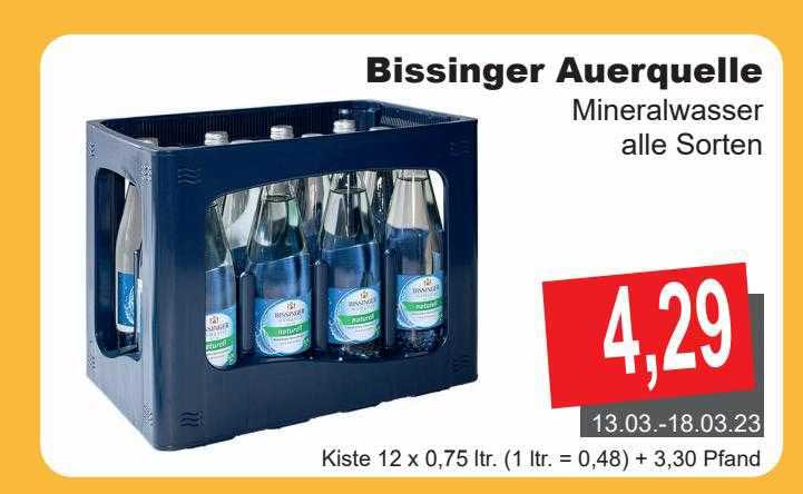 Getränke Göbel Bissinger Auerquelle Mineralwasser Alle Sorten