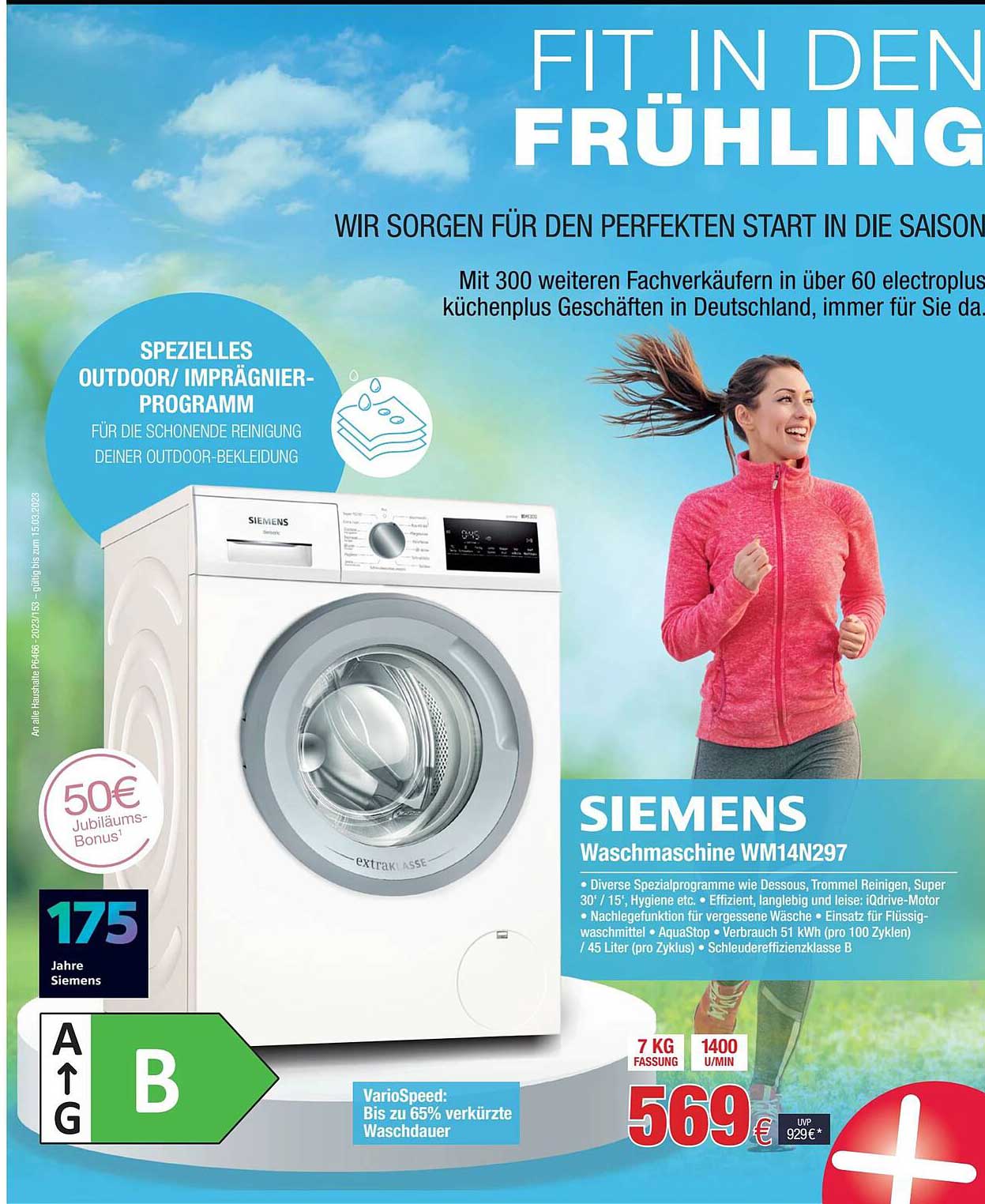 Electroplus Siemens Waschmaschine Wm14n297