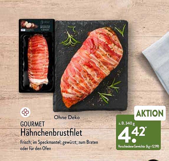 Gourmet Hähnchenbrustfilet Angebot bei ALDI Nord - 1Prospekte.de