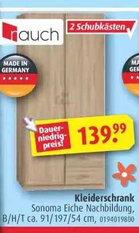 Rauch Kleiderschrank Angebot bei ROLLER