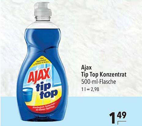 CITTI Markt Ajax Tip Top Konzentrat