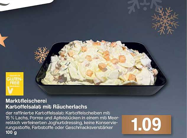 Marktfleischerei Kartoffelsalat Mit Räucherlachs Angebot bei Famila ...
