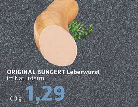 BUNGERT Original Bungert Leberwurst