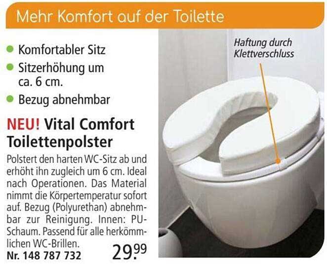 Vital Comfort WC Polster