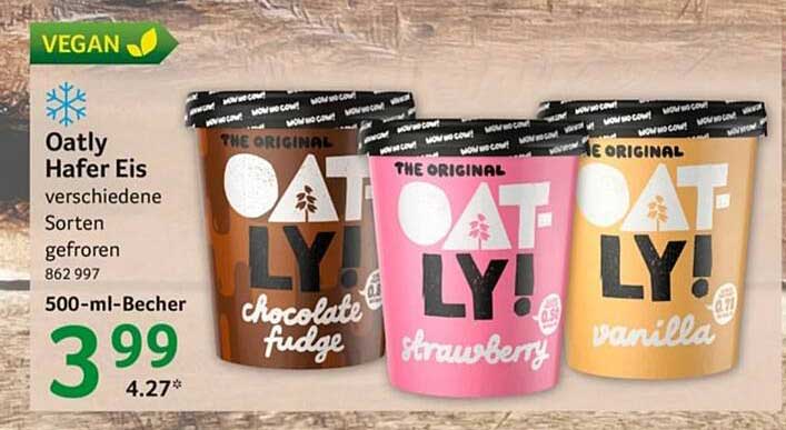 Oatly Hafer Eis Angebot bei Selgros - 1Prospekte.de