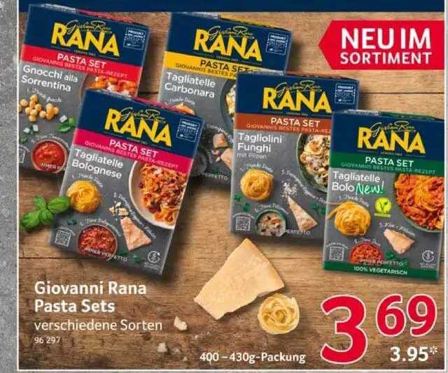 Rana Selgros Sets Angebot Pasta Giovanni bei