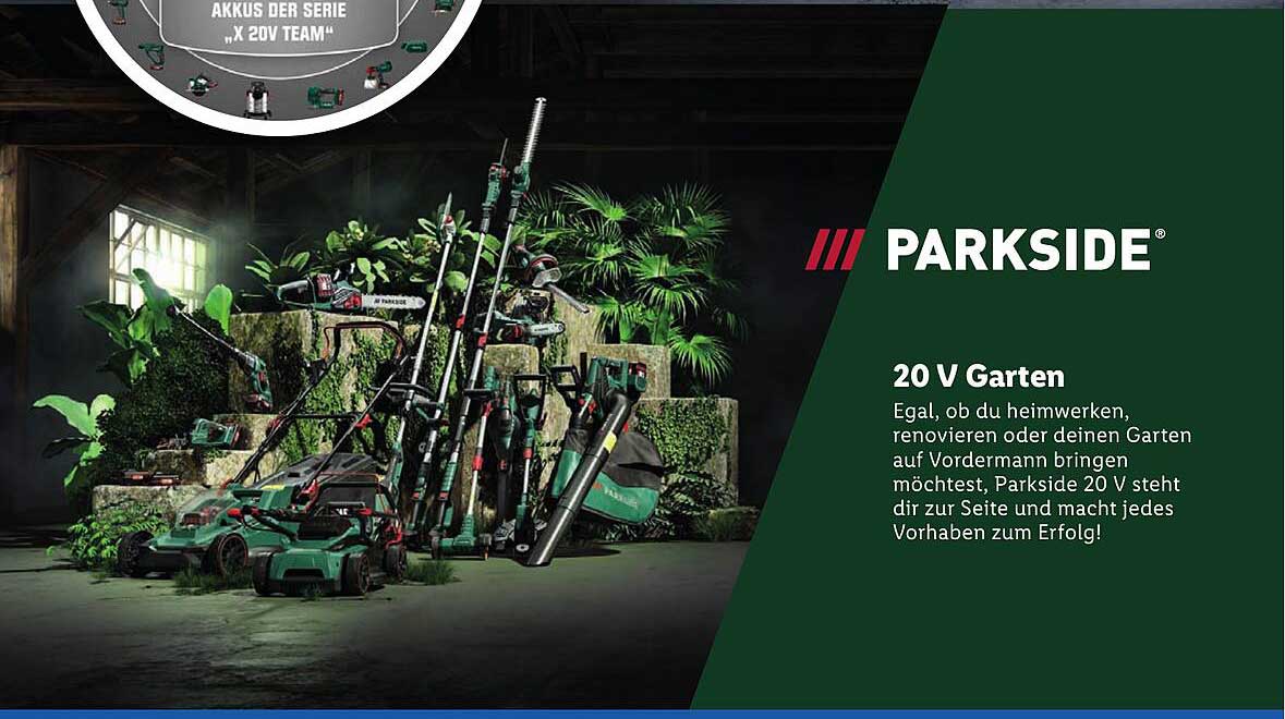 Parkside 20 V Garten Angebot Bei Lidl 1Prospekte de