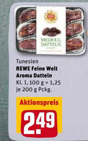 Tunesien Rewe Feine Welt Aroma Datteln Angebot bei Kaufpark